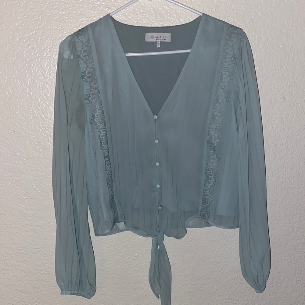 Wayf button up blouse